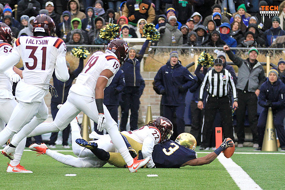 2016.11.19. VT at Notre Dame.