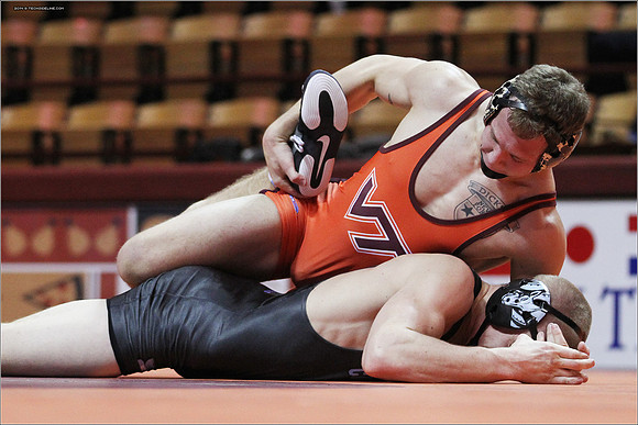 2014.01.17. Wrestling. UNC at VT
