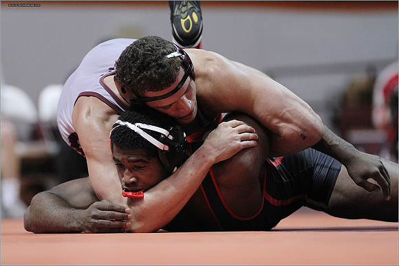 2014.01.19. Wrestling. Maryland at VT