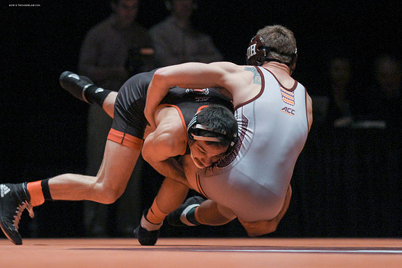2015.02.08. Wrestling. NCSU at VT
