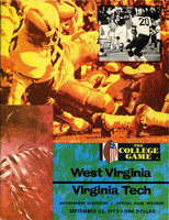 1973.09.22. Virginia Tech at WVU
