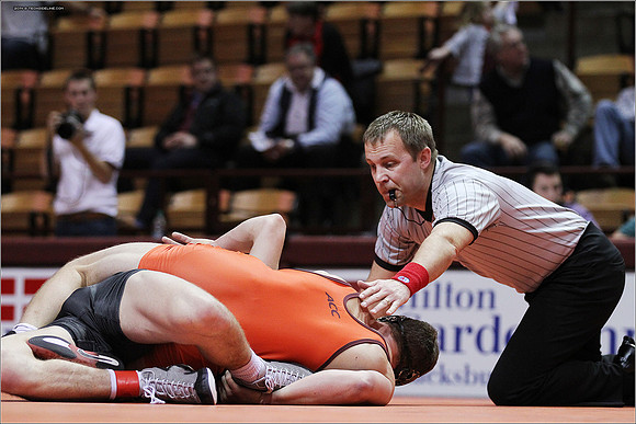 2014.01.17. Wrestling. UNC at VT