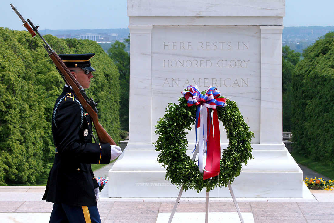 Arlington National Cemetery.