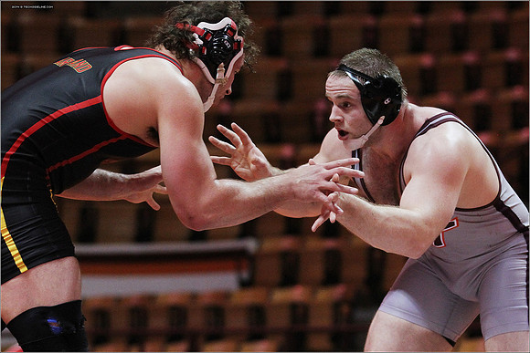 2014.01.19. Wrestling. Maryland at VT