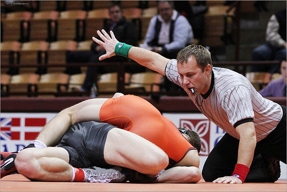 2014.01.17. Wrestling. UNC at VT