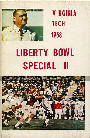 1968. Liberty Bowl.