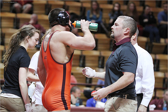 2014.01.17. Wrestling. UNC at VT