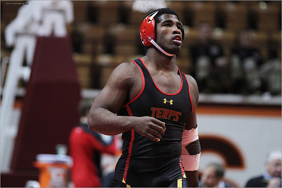 2014.01.19. Wrestling. Maryland at VT