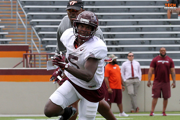 2016.08.23. VT Football Practice.
