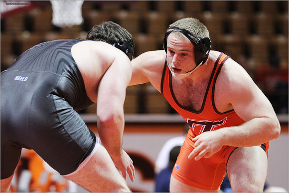 2014.01.17. Wrestling. UNC at VT