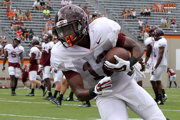 2016.08.23. VT Football Practice.