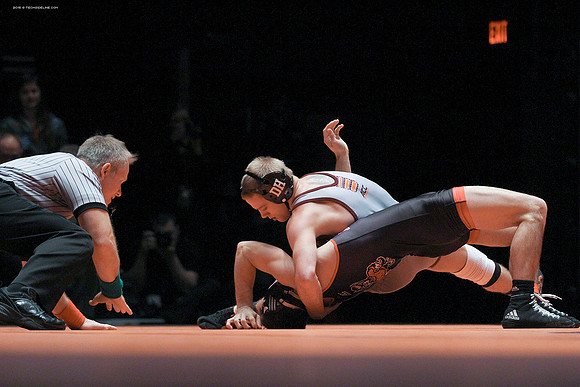 2015.02.08. Wrestling. NCSU at VT
