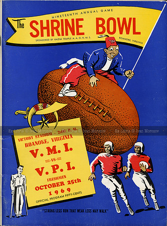 1969.10.25. VT vs VMI. Freshmen.