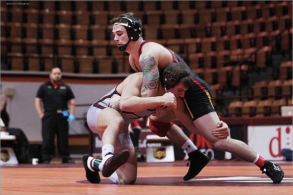 2014.01.19. Wrestling. Maryland at VT