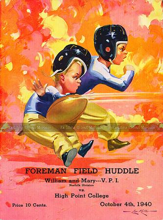 1940.10.04. William and Mary-VPI, Norfolk Division vs High Point