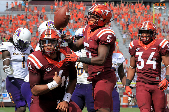 2016.09.24. ECU at VT.