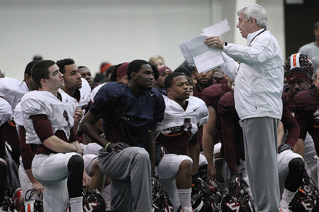 2013.12.14. VT Intrasquad Practice.