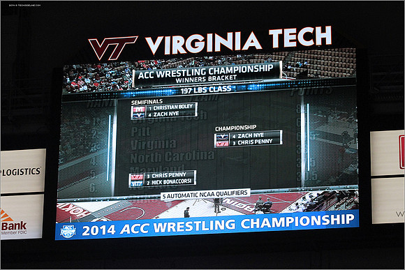 2014.03.08. Wrestling. ACC Championship.
