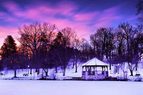Duck Pond. Virginia Tech.