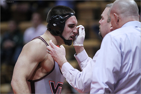 2014.01.19. Wrestling. Maryland at VT