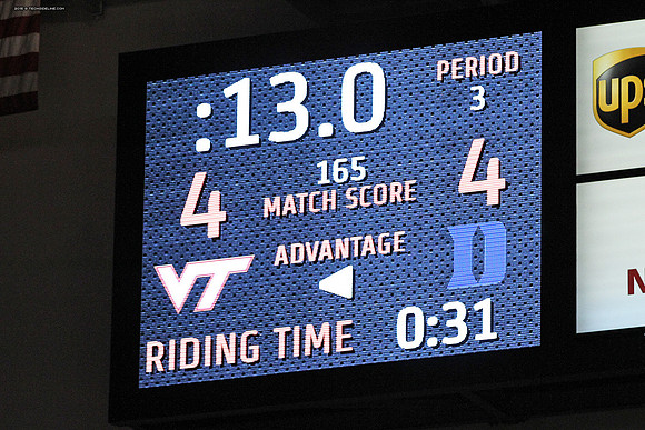 2015.02.14. Wrestling. Duke at VT