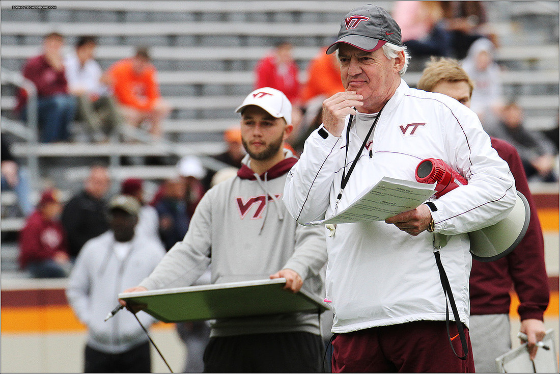 2014.04.19. VT Football Scrimmage.