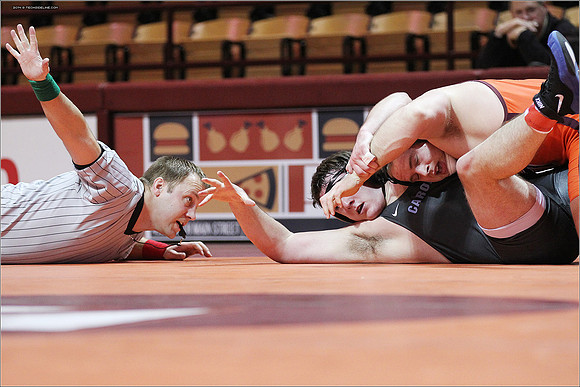 2014.01.17. Wrestling. UNC at VT