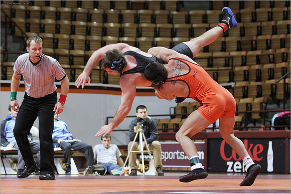 2014.01.17. Wrestling. UNC at VT