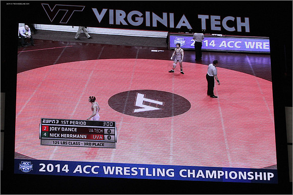 2014.03.08. Wrestling. ACC Championship.