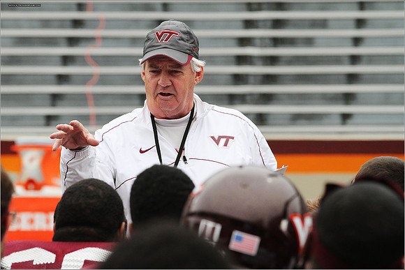 2014.04.19. VT Football Scrimmage.