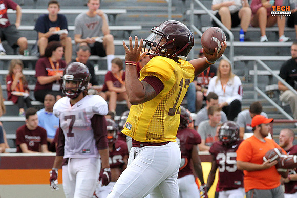 2016.08.23. VT Football Practice.
