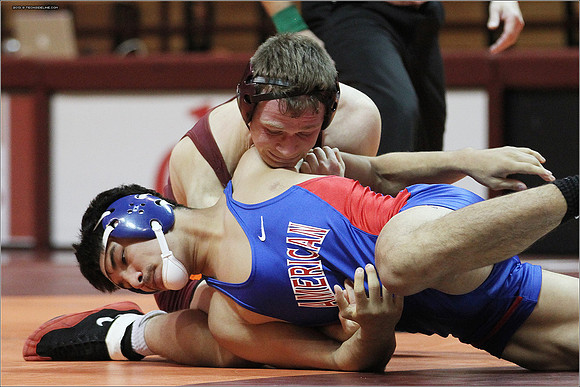 2013.11.17. Wrestling. American at VT