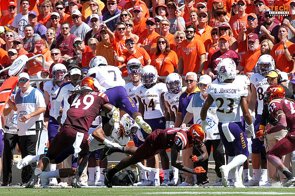 2016.09.24. ECU at VT.