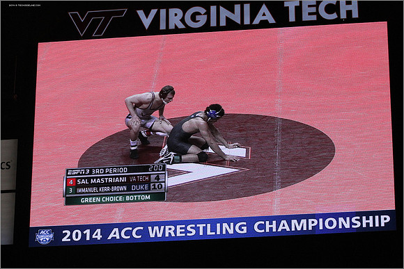 2014.03.08. Wrestling. ACC Championship.