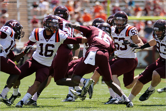 2014.04.26. VT Football Spring Game.