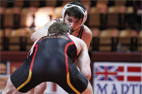 2014.01.19. Wrestling. Maryland at VT