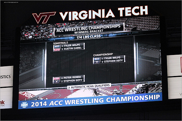 2014.03.08. Wrestling. ACC Championship.