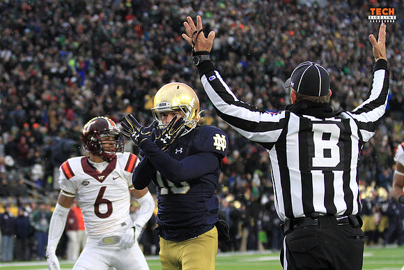 2016.11.19. VT at Notre Dame.