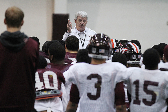 2013.12.14. VT Intrasquad Practice.
