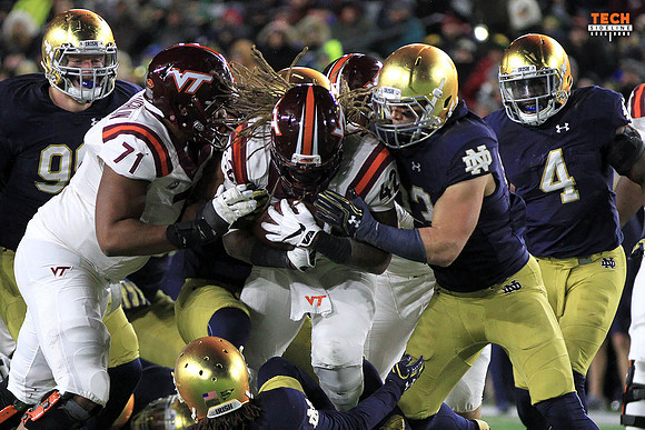 2016.11.19. VT at Notre Dame.
