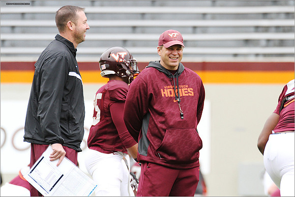 2014.04.19. VT Football Scrimmage.