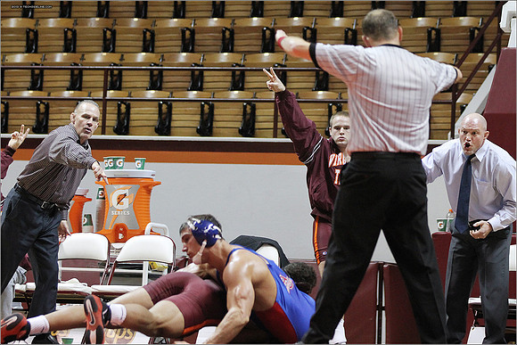 2013.11.17. Wrestling. American at VT