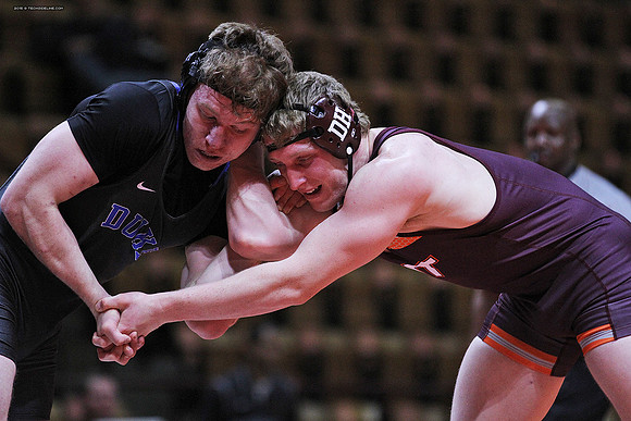 2015.02.14. Wrestling. Duke at VT