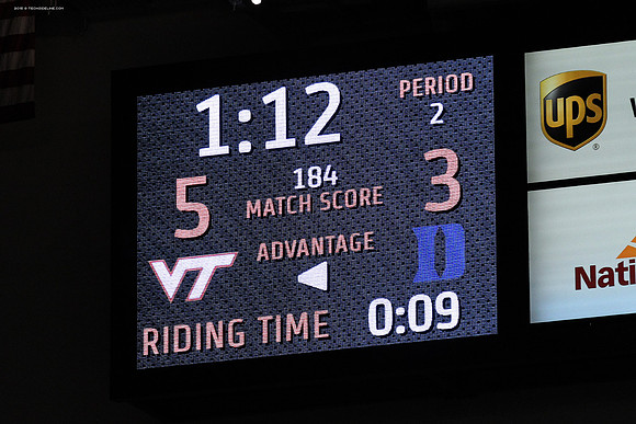 2015.02.14. Wrestling. Duke at VT