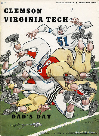 1954.10.02. VT at Clemson