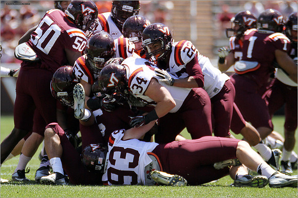 2014.04.26. VT Football Spring Game.