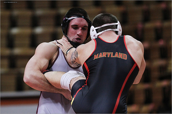 2014.01.19. Wrestling. Maryland at VT