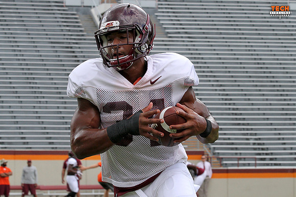 2016.08.23. VT Football Practice.