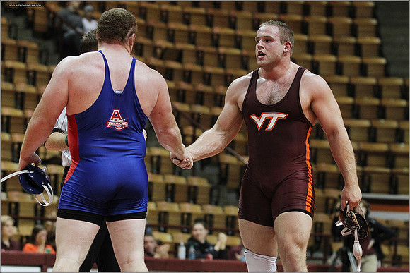 2013.11.17. Wrestling. American at VT