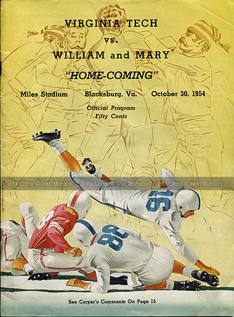 1954.10.10. W&M at VT